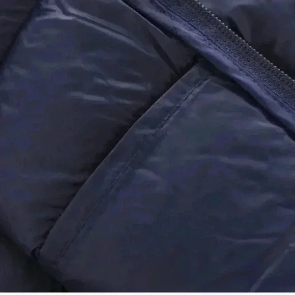 New Cecorc Boy’s Puffer Jacket Coat Dark Blue Size 10-12 NWT - Picture 5 of 10